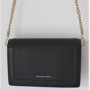 MICHAEL KORS Cross Body Black Clutch Handbag - RARE